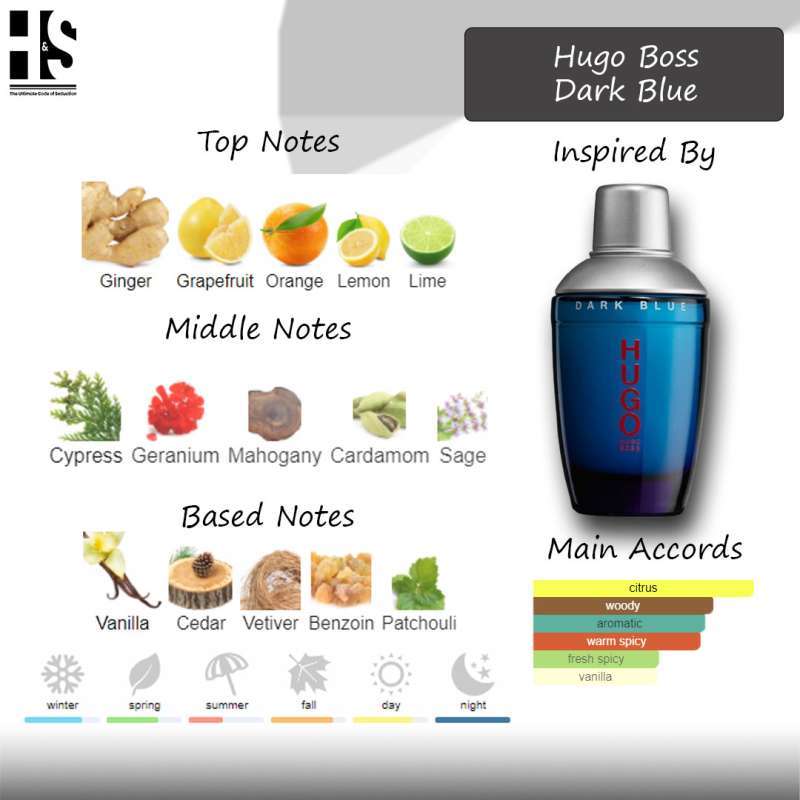 Hugo boss store dark blue resenha