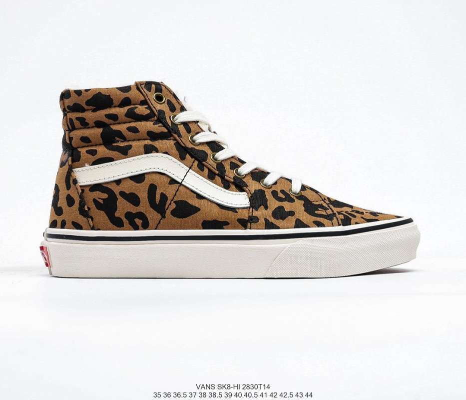 hightop cheetah vans