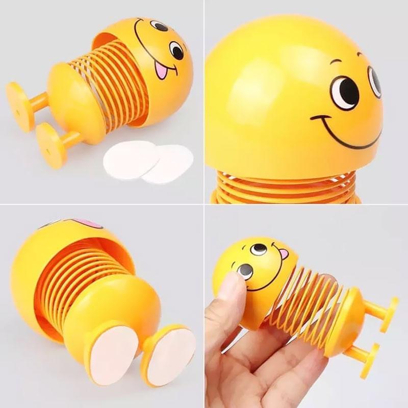 Jual Smile Goyang Kepala Boneka Wajah Emoji Shake Pajangan