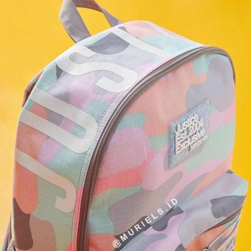 Promo Tas Sekolah Justice Pink Pastel 