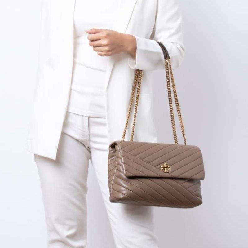 Tory burch best sale kira classic taupe