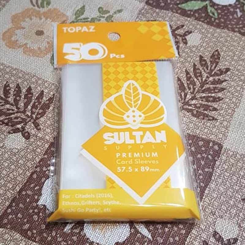 Jual Sultan Topaz Supply Premium Card Sleeves [57.5 X 89 Mm] Di Seller  Monopolis Board Game Flagship Store - Monopolis Board Game Store - Kota  Jakarta Utara | Blibli