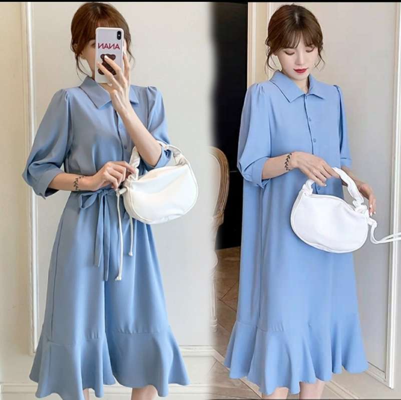 Baju dress modern clearance