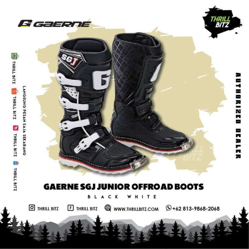 Jual Sepatu Gaerne Sgj Junior Off Road Boots Black Size 36 Di Seller Thrill Bitz Thrill Bitz Kota Jakarta Selatan Blibli