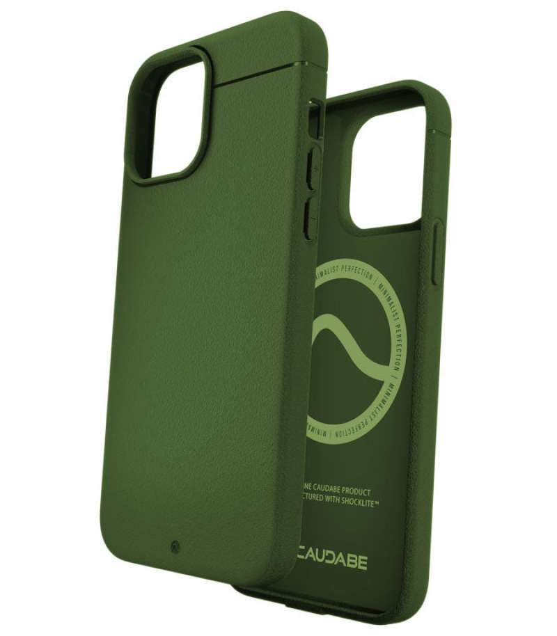 Original Caudabe Sheath Case iPhone 13 Pro Max 13 Pro 13 Mini Casing  -Camo Green