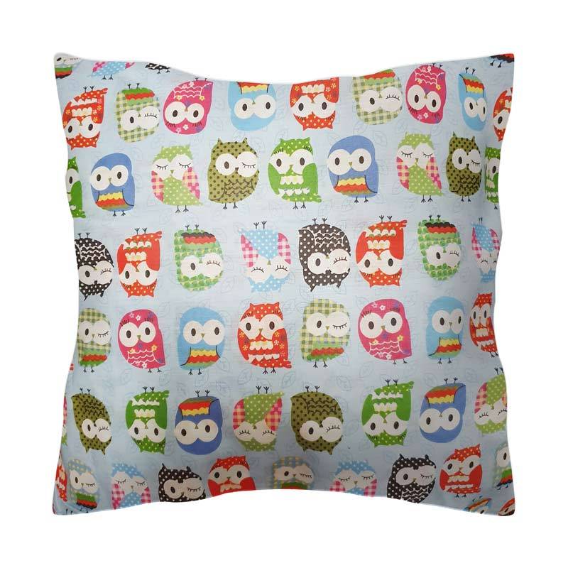 Jual Karry Home Motif Burung Hantu Sarung Bantal Sofa 30 X 30 Online November Blibli Com