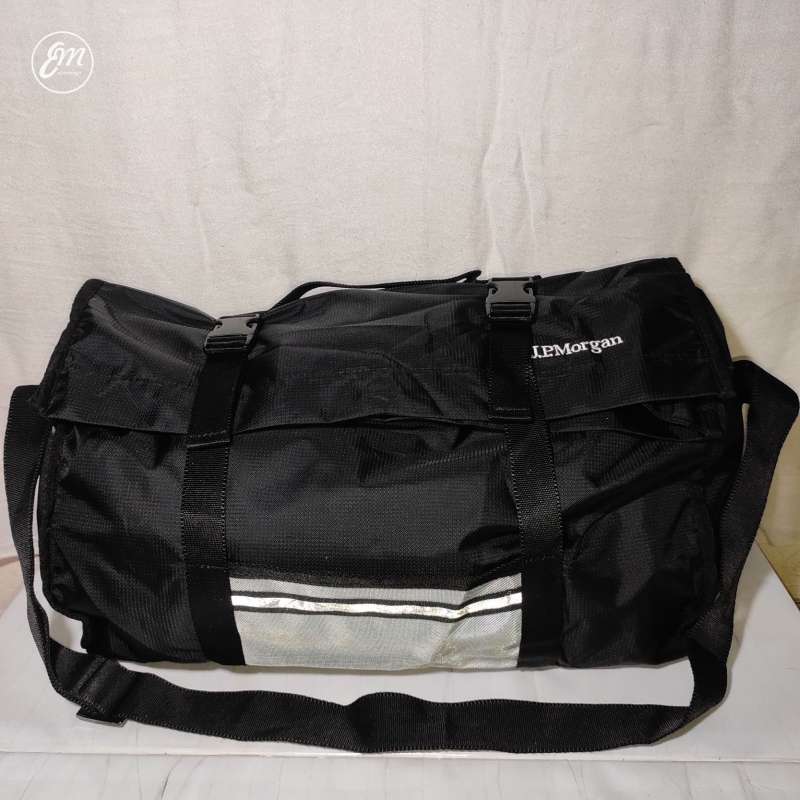 Jp morgan duffel sale bag