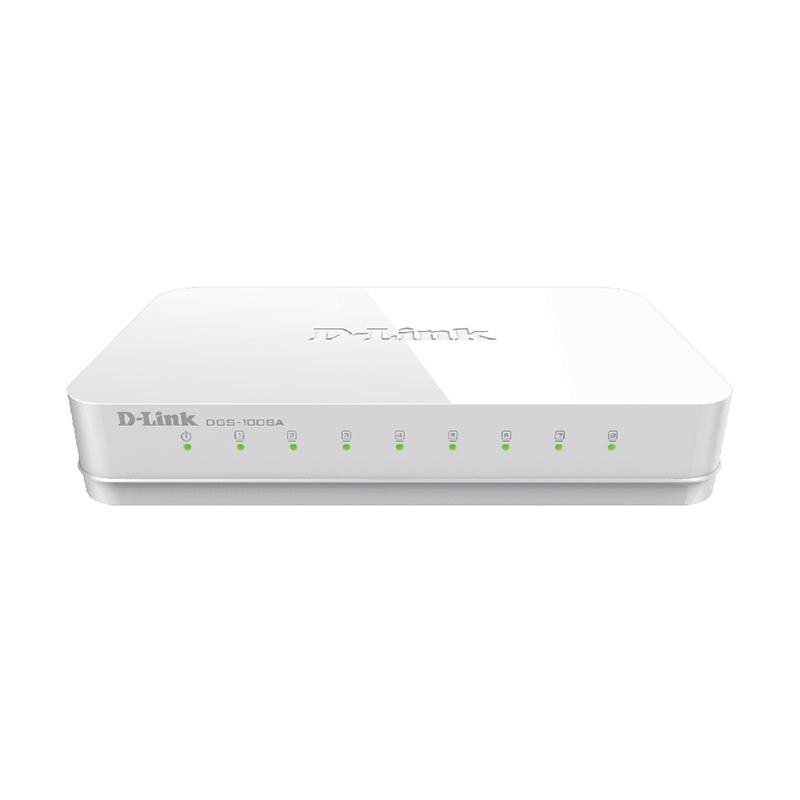 Jual D Link Dgs 1008a Gigabit Switch 8 Port 10 100 1000mbps Unmanaged Switch Murah Maret 2020 Blibli Com