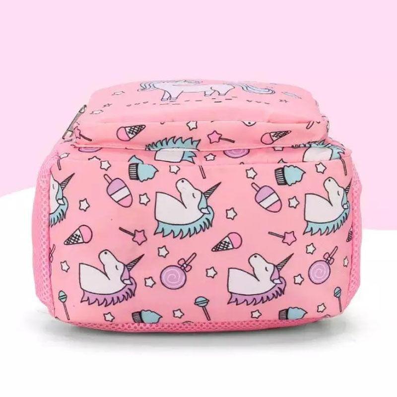 Jual Cartoon Kids Unicorn Tas Ransel Anak Paud Tk 001 Pink