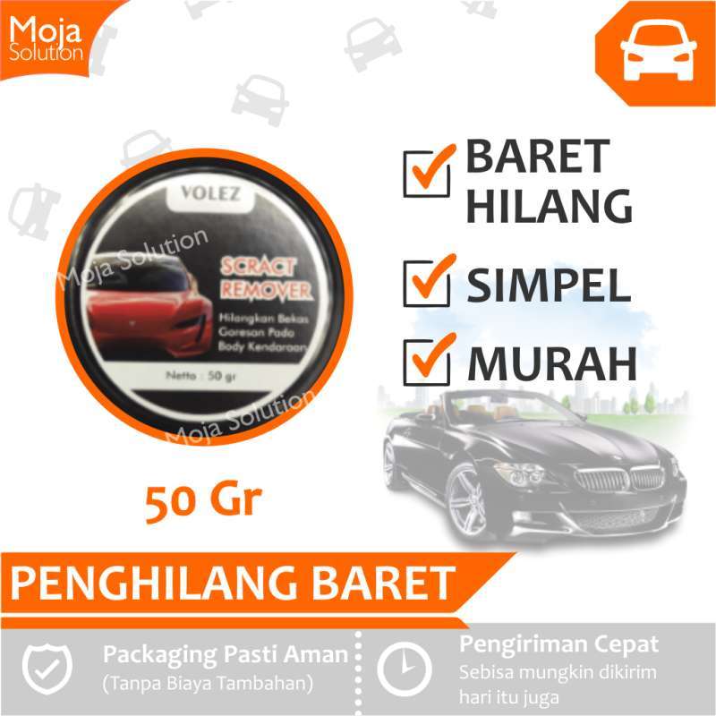 Penghilang Baret Lecet Goresan Pada Body Kendaraan Motor Mobil Helm