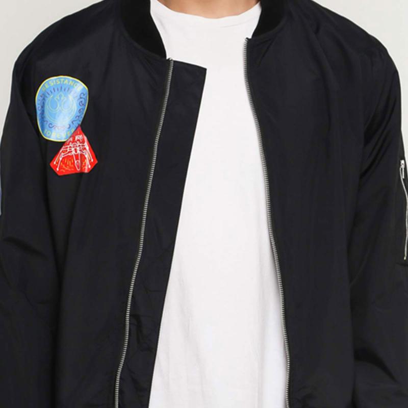 Jual Monstore Star Wars Resistance Bomber Jacket Black Online Oktober 2020 Blibli Com