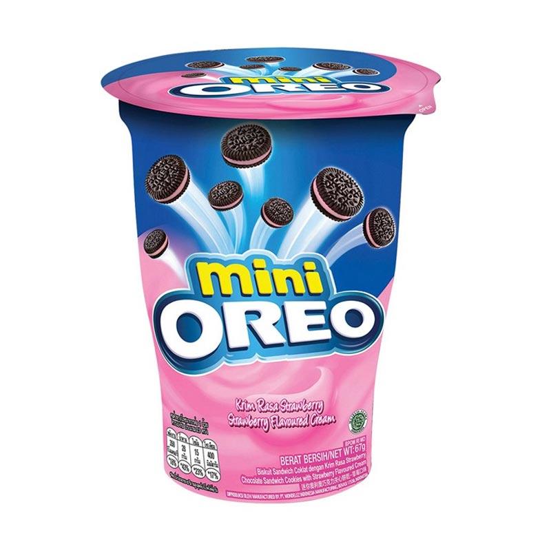 Jual Oreo Mini Krim Easa Strawberry Cup Biscuit 67 G Online Oktober 2020 Blibli Com