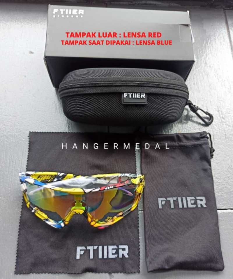 Jual Ftiier Photocromic Sunglasses Kacamata Sepeda Lari Kaca Olahraga Warna Di Seller Hangermedal Pondok Kacang Timur Kota Tangerang Selatan Blibli