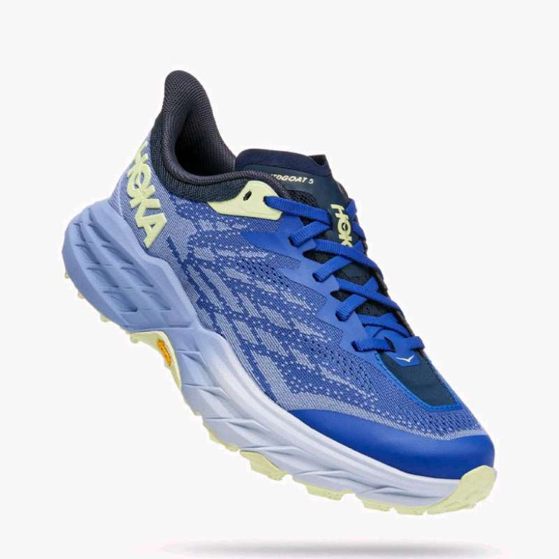 SEPATU LARI WANITA TRAIL HOKA ONE ONE SPEEDGOAT BLUE ORIGINAL