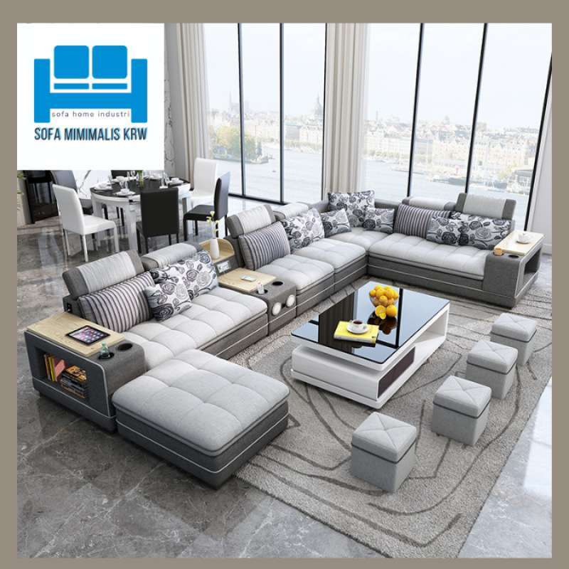 Sofa tamu hot sale modern