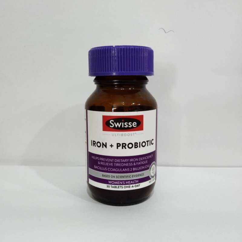 Jual Swisse Ultiboost Iron + Probiotic 30 Tablets di Seller Central Niaga  Jaya Abadi - Kota Jakarta Barat, DKI Jakarta | Blibli