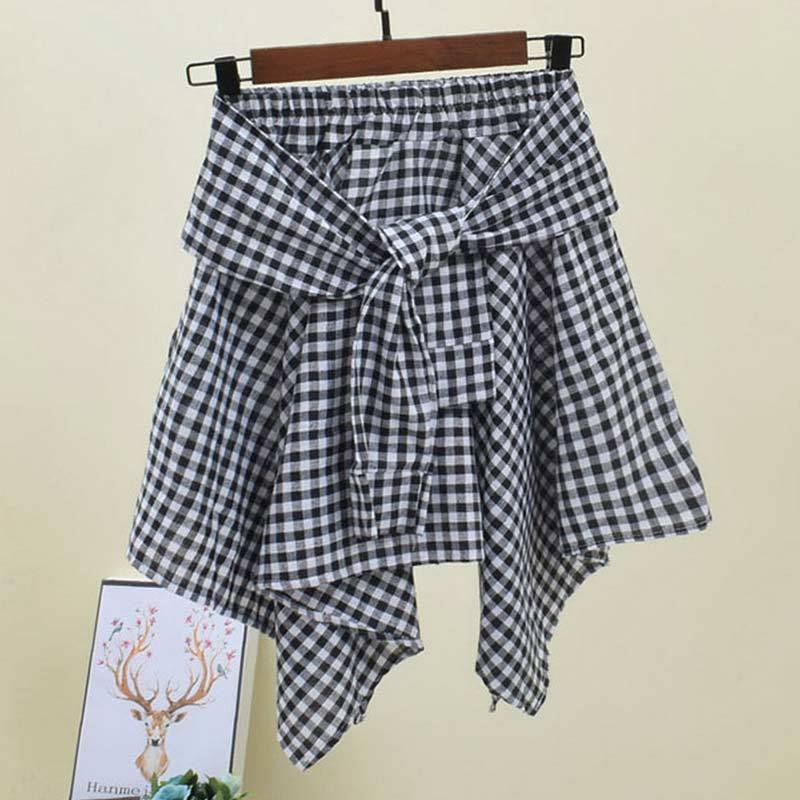 plaid skater skirt 6.5