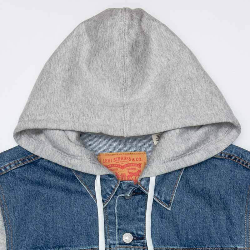 Jual Levi's Hybrid Trucker Hood Up 