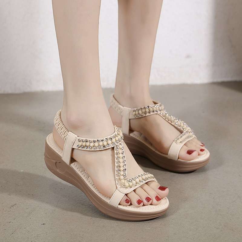 Sandal wanita wedges sales