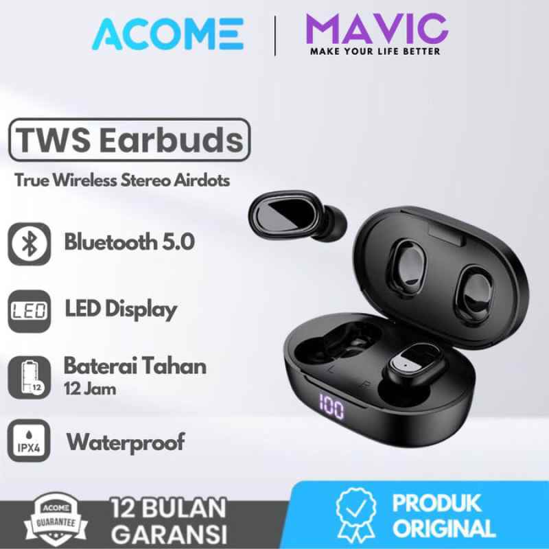 Promo Promo ACOME T1 Airdots Smart TWS 