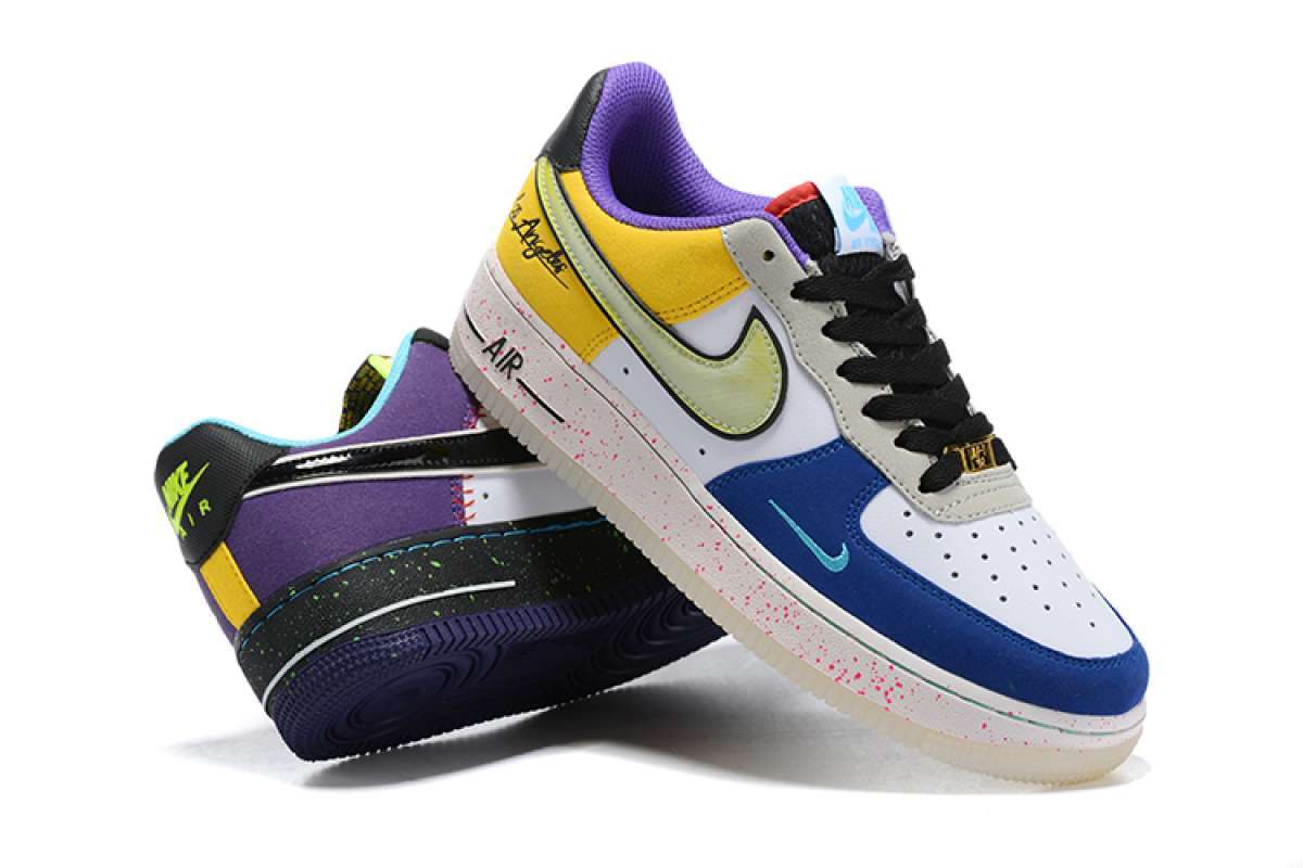 air force 1 lakers colorway