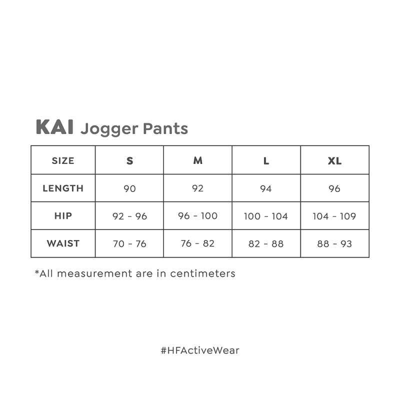 HAPPYFIT - KAI High Waist Jogger Pants 