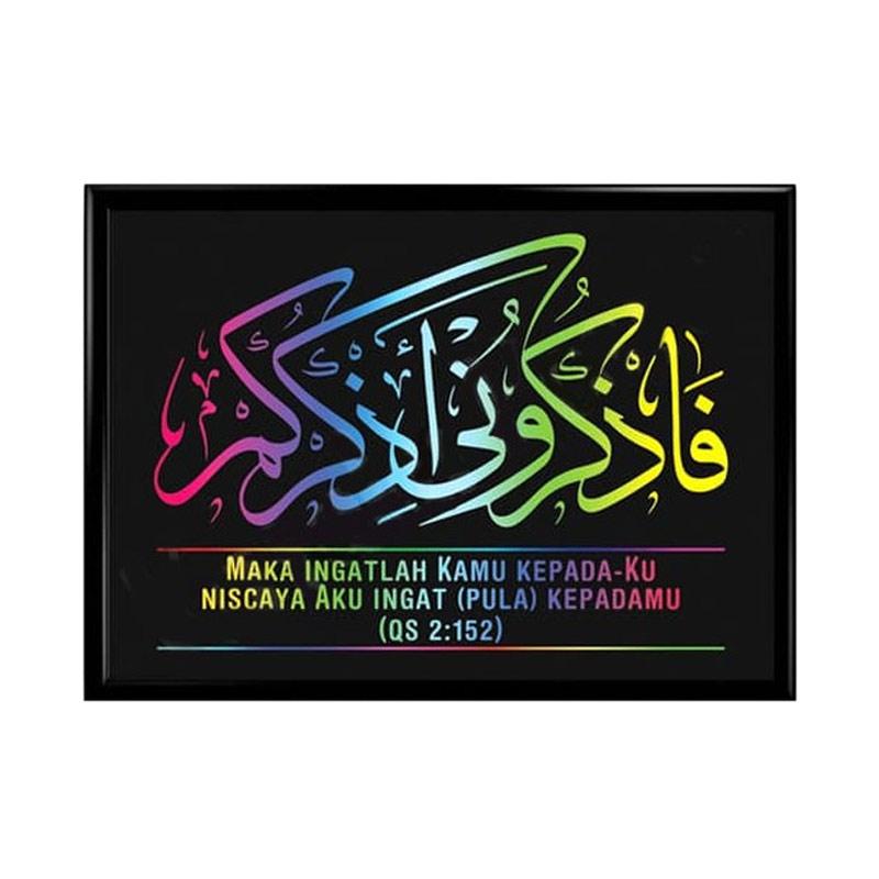 Jual Kaligrafi Islami Qs 2 152 Fadzkuruni Adzkurkum