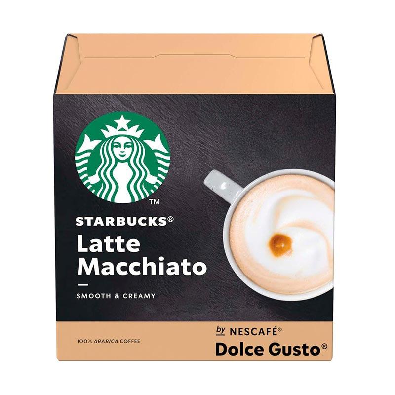 Jual Starbucks Latte Macchiato Kopi Kapsul By Nescafe Dolce Gusto 12 Kapsul Online September 2020 Blibli Com