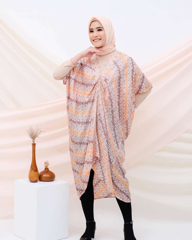 Dress batik modern hijab clearance