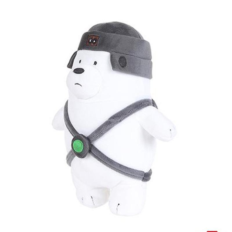 miniso offical ice bear we bare bears standing plush toy
