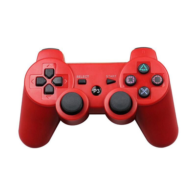 Jual Iit Wireless Bluetooth Control Joystick Gamepad Game Controller For Sony Ps3 Red Online November 2020 Blibli Com