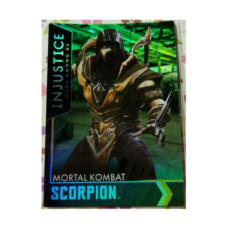 Jual Injustice Gods Among Us 82 100 Gold Card Mortal Kombat Scorpion Foil Online Agustus 2020 Blibli Com
