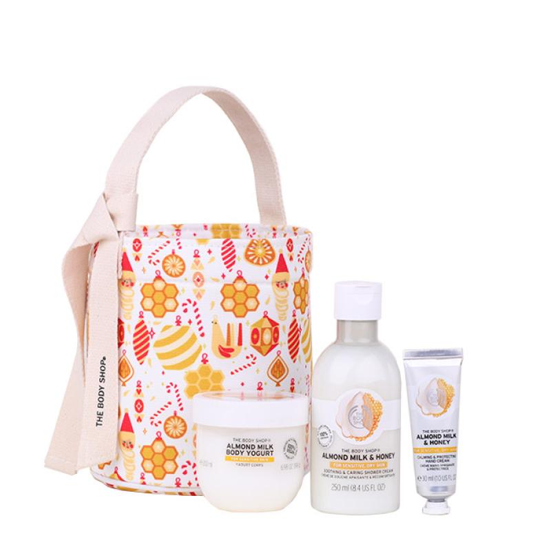 Body shop christmas gift bags deals