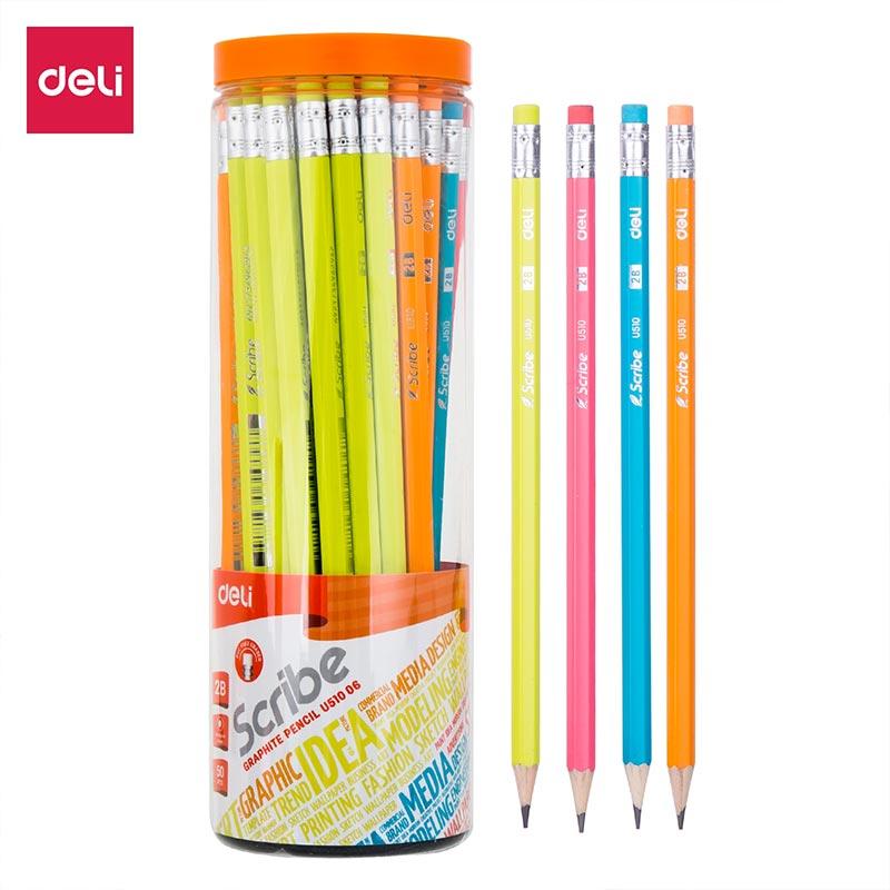 Jual Deli Pensil 2b 50 Pcs Tabung Warna Cerah Paket Lebih Besar Pengeluaran Lebih Rendah Eu51006 Online Desember 2020 Blibli