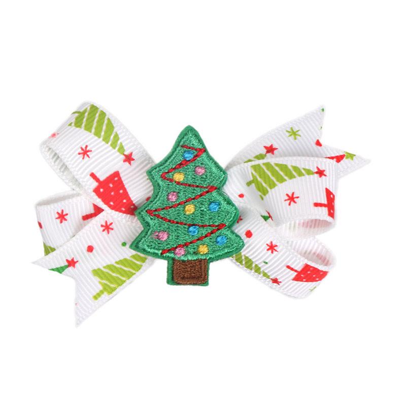 Jual Baby Girl Christmas Tree Snowman Penguin Hairpin Duckbill