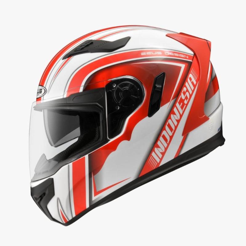 Double Visor Helm Full Face Zeus 