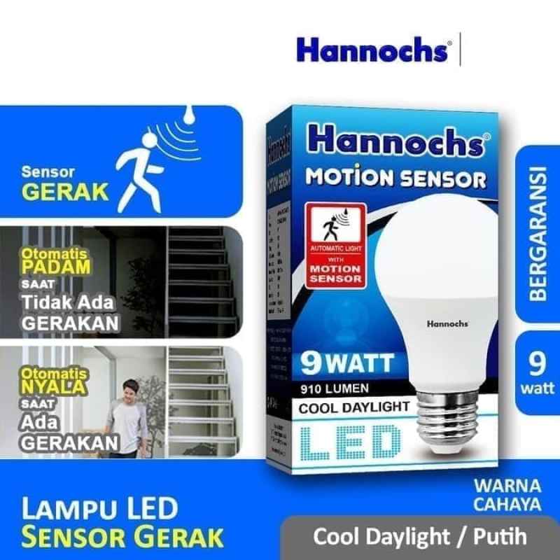 Jual Lampu Led Sensor Gerak Hannochs 9w Motion Sensor 9 Watt Online Oktober 2020 Blibli Com