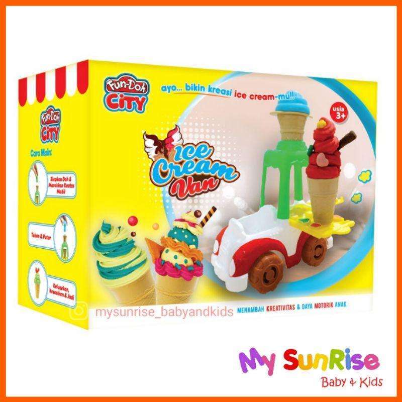 Mainan Anak Fun Doh Fundoh Ice Cream Van