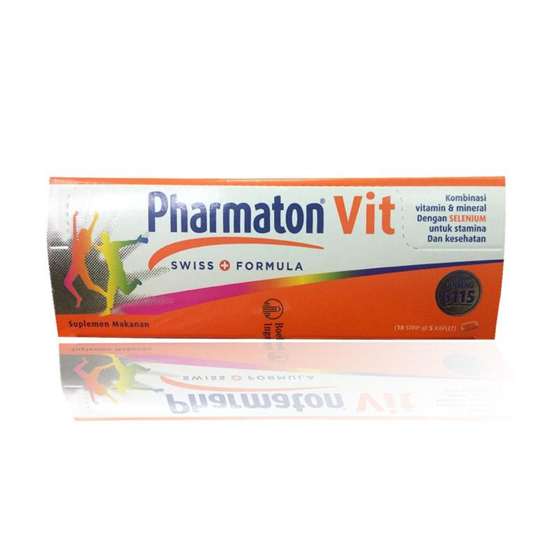 Jual Pharmaton Vit 1 Box Isi 10strip 5kaplet Online November 2020 Blibli