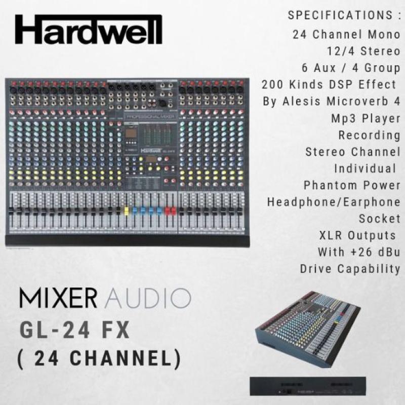 Jual Mixer Hardwell Gl 24 Fx Online September 2020 Blibli Com