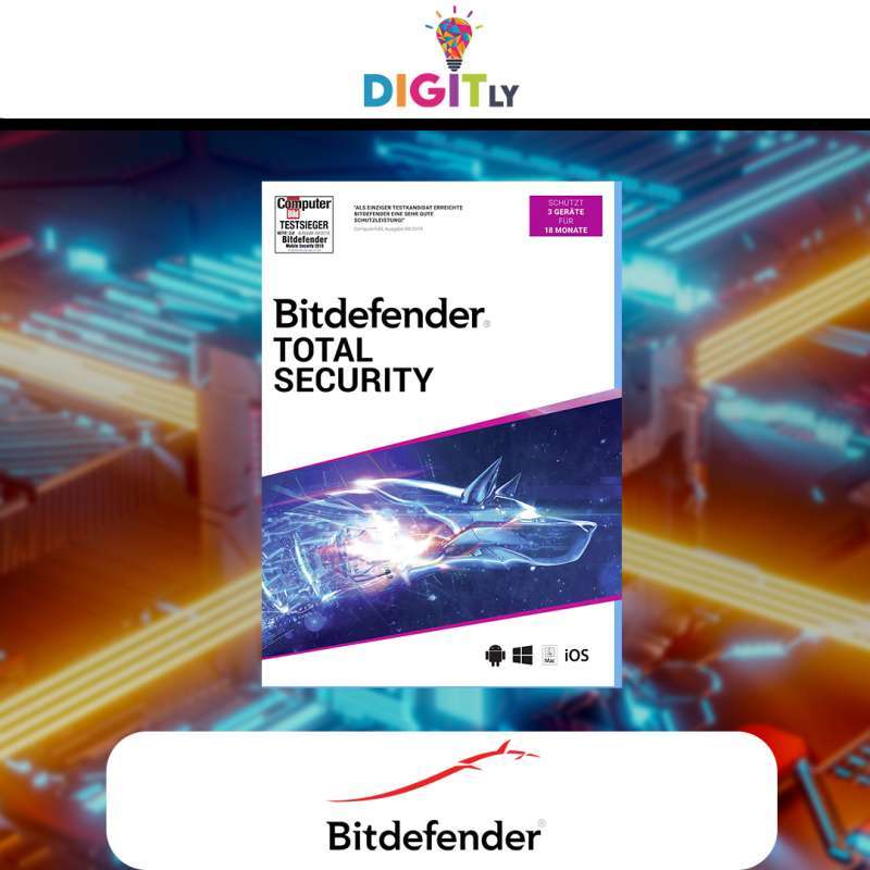 Jual Bitdefender Total Security 2022 Antivirus PC - Original ...