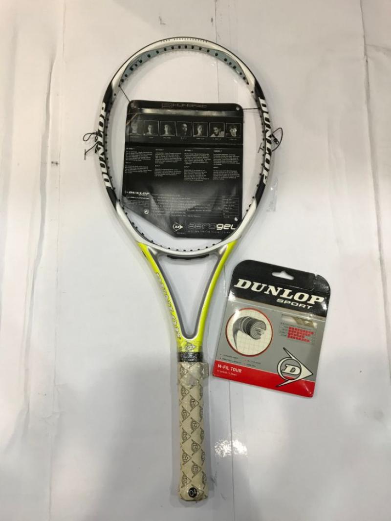 dunlop aerogel 500 frame raket tennis with senar