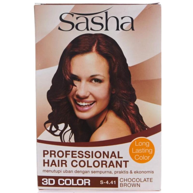 Jual Sasha Professional Hair Colorant Chocolate Brown 25 G Online Januari 2021 Blibli