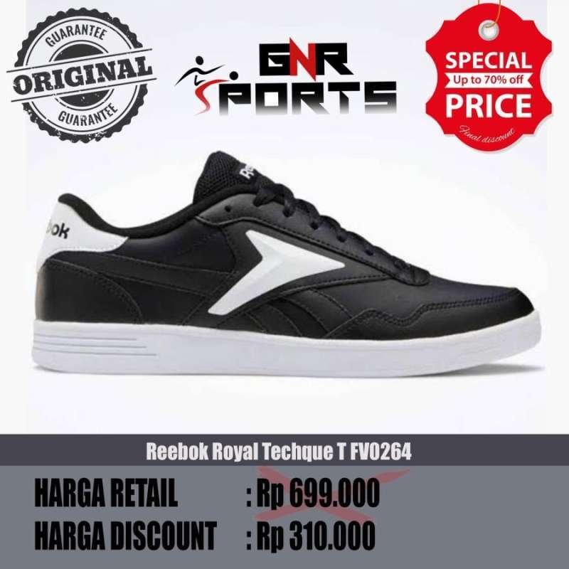 Jual Sepatu Sneakers Reebok Royal Techque T FV0264 Original 100