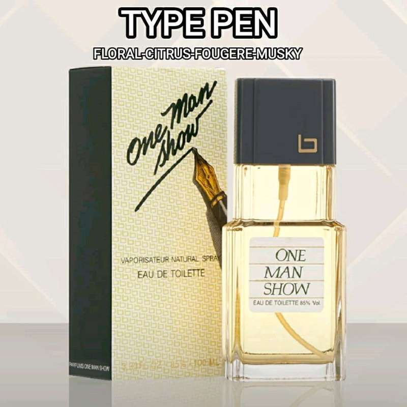 Jual ONE MAN SHOW EDT TYPE PEN 100 ml Free Dobel buble wrap