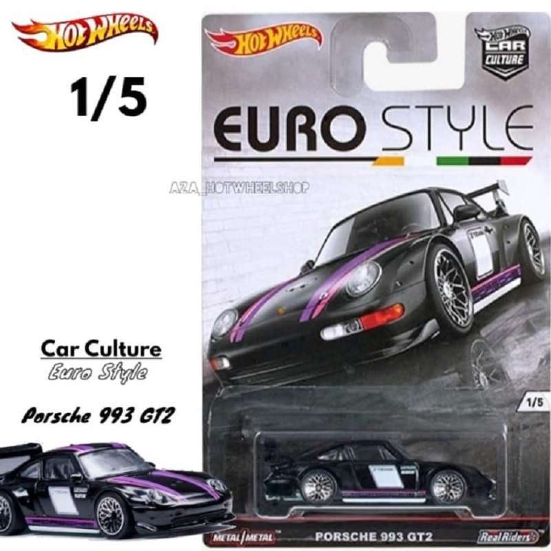 Jual Hot Wheels Premium Euro Style Porsche 993 GT2 di Seller Well