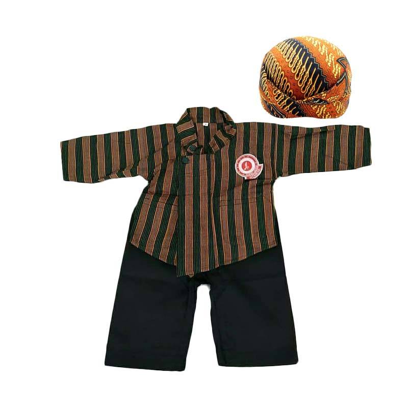 Jual Busana Adat Jawa Pakaian Adat Jawa Setelan Baju Surjan Tenun Lurik Anak Laki Laki Surjan Celana Blangkon Solo Murah Mei 2021 Blibli