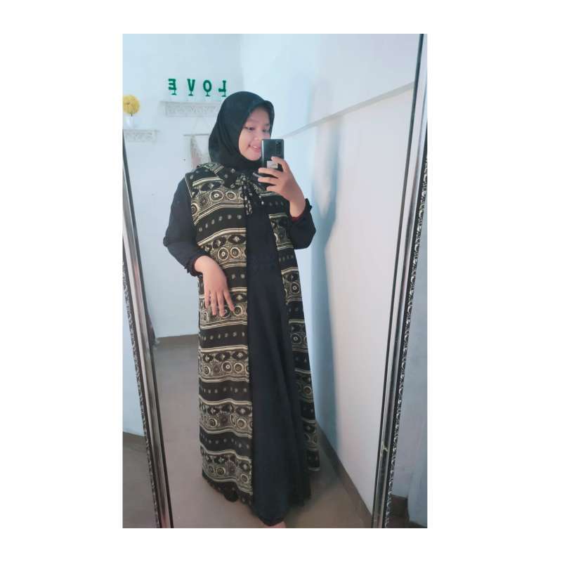 Dress dan cardigan top