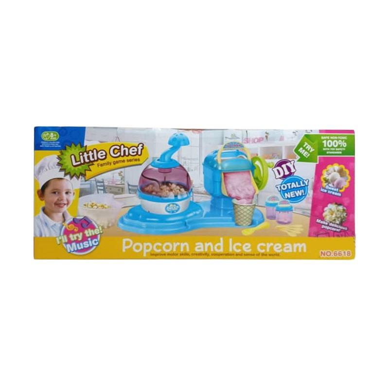 little chef popcorn and ice cream maker