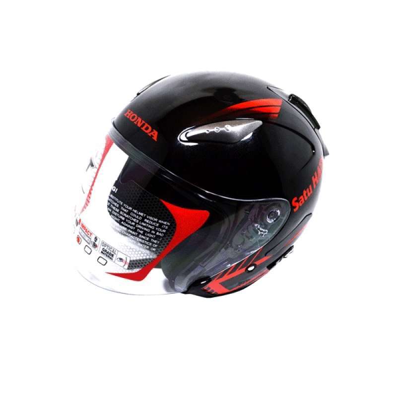 Jual Helm Honda Half Face Kyt Black Red M Di Seller Oto Id Kota Cirebon Jawa Barat Blibli